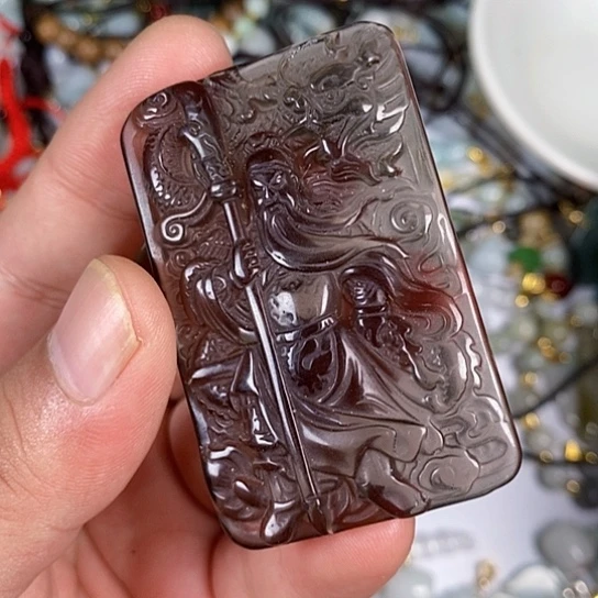 翡翠未镶嵌颈饰桃天然