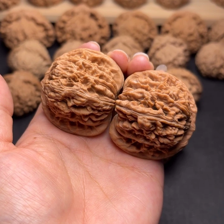 把件文玩核桃42四座楼