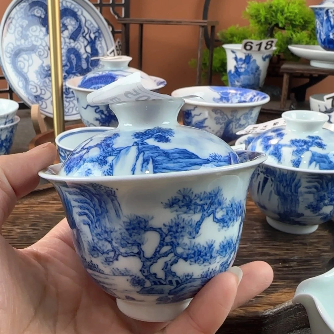 景德镇陶瓷手绘茶器305