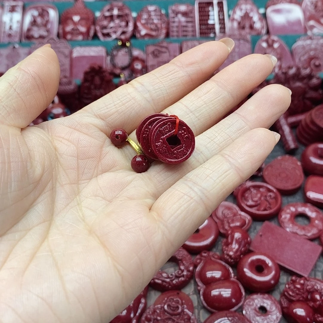 天然辰砂朱砂手链