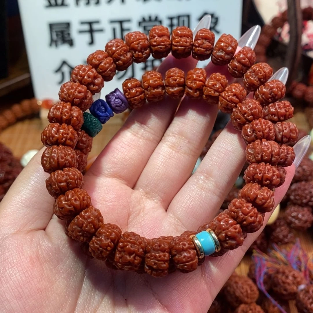 金刚菩提手串12手持双圈泰森醒狮