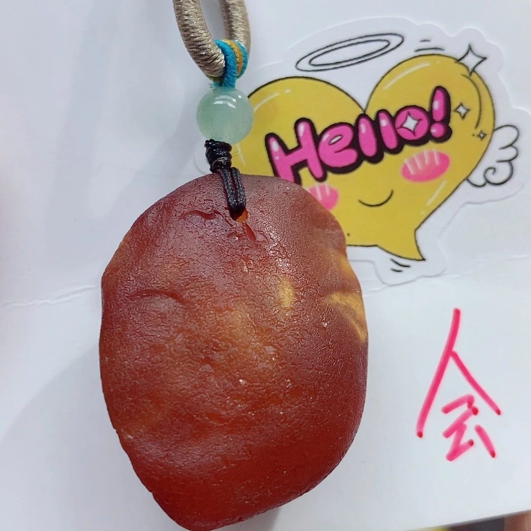 定制琥珀未镶嵌蜜蜡吊坠