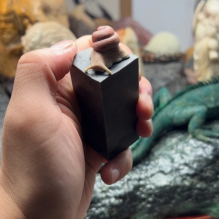 我***胖寿山石寿山石摆件