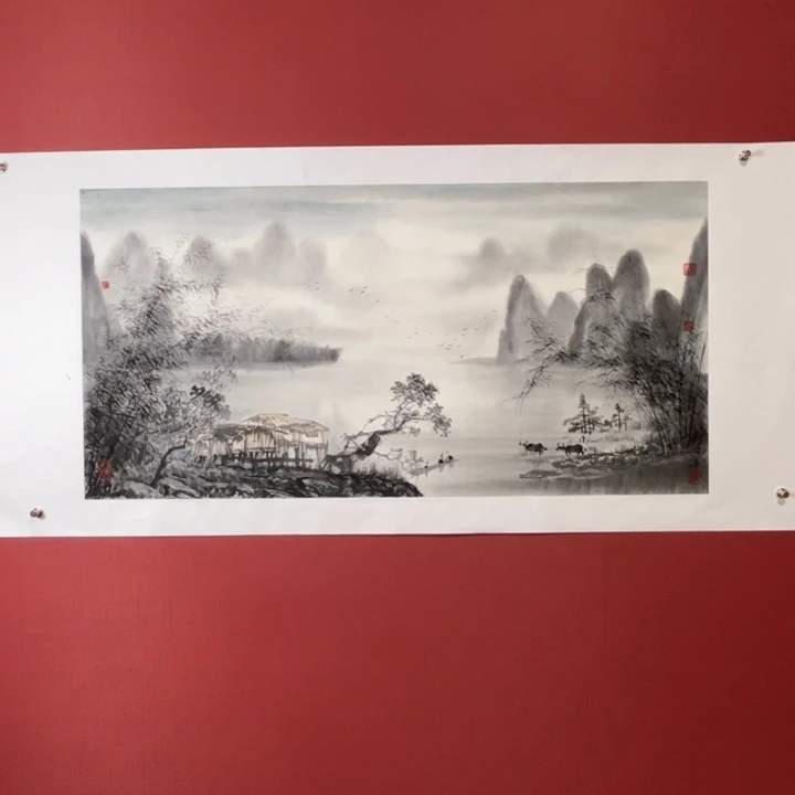 国画精品手绘作品