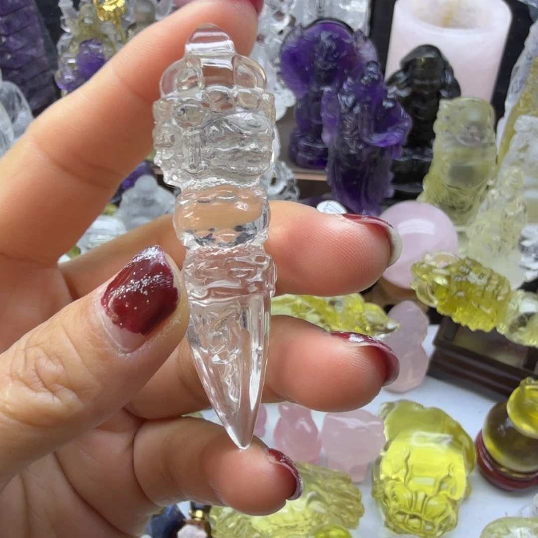 未镶嵌水晶珠宝半成品