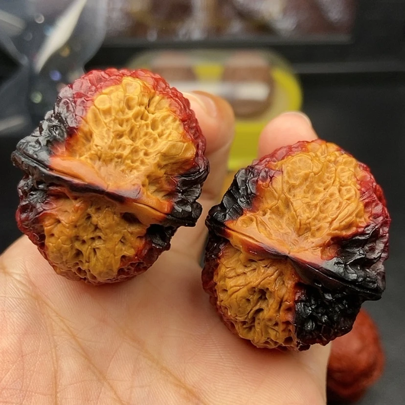 【闪购商品】把件文玩核桃41尺铁绣球