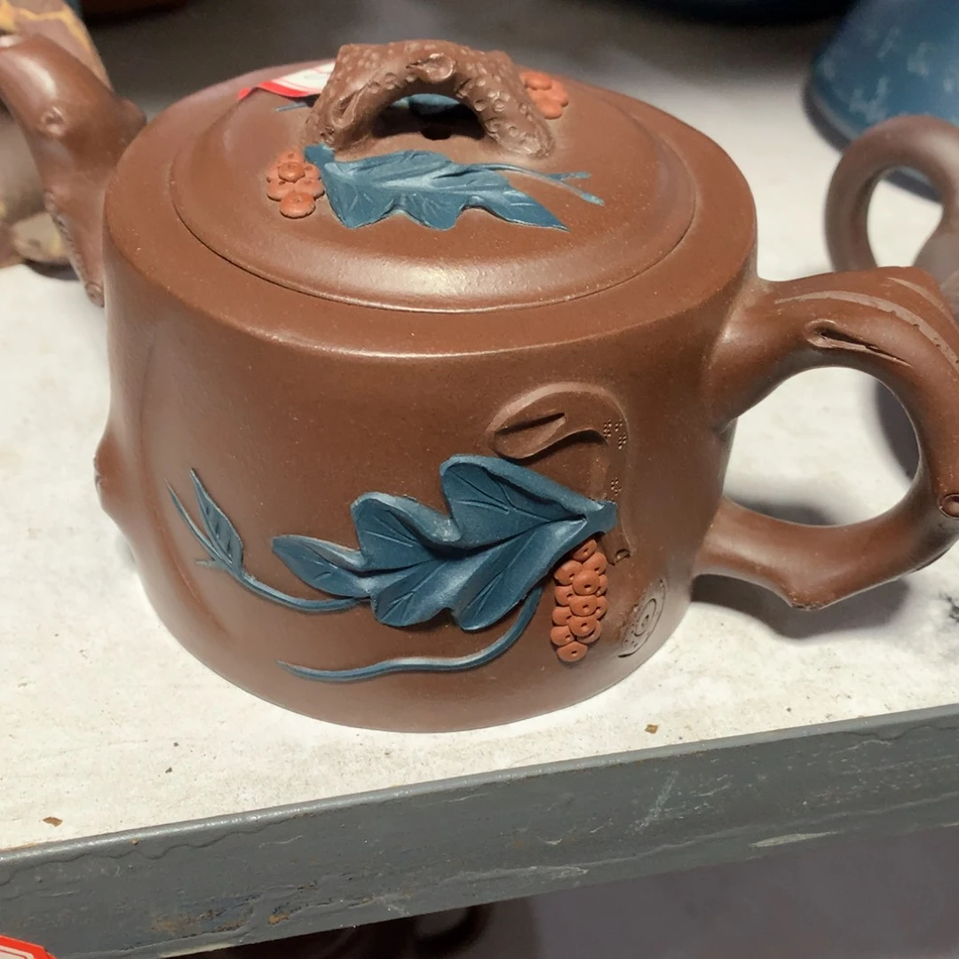 紫砂茶壶像***美孤品处理价6