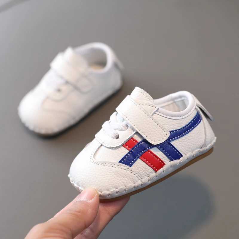 春秋季防滑宝宝鞋男儿童不掉幼儿学步鞋软底0一1岁透气女婴儿鞋子