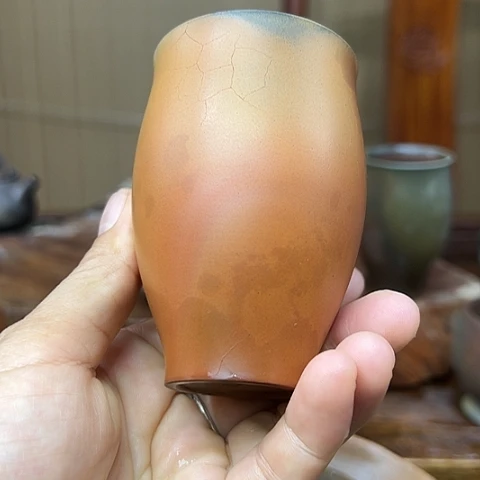 *****戬谷龙窑柴烧茶杯30