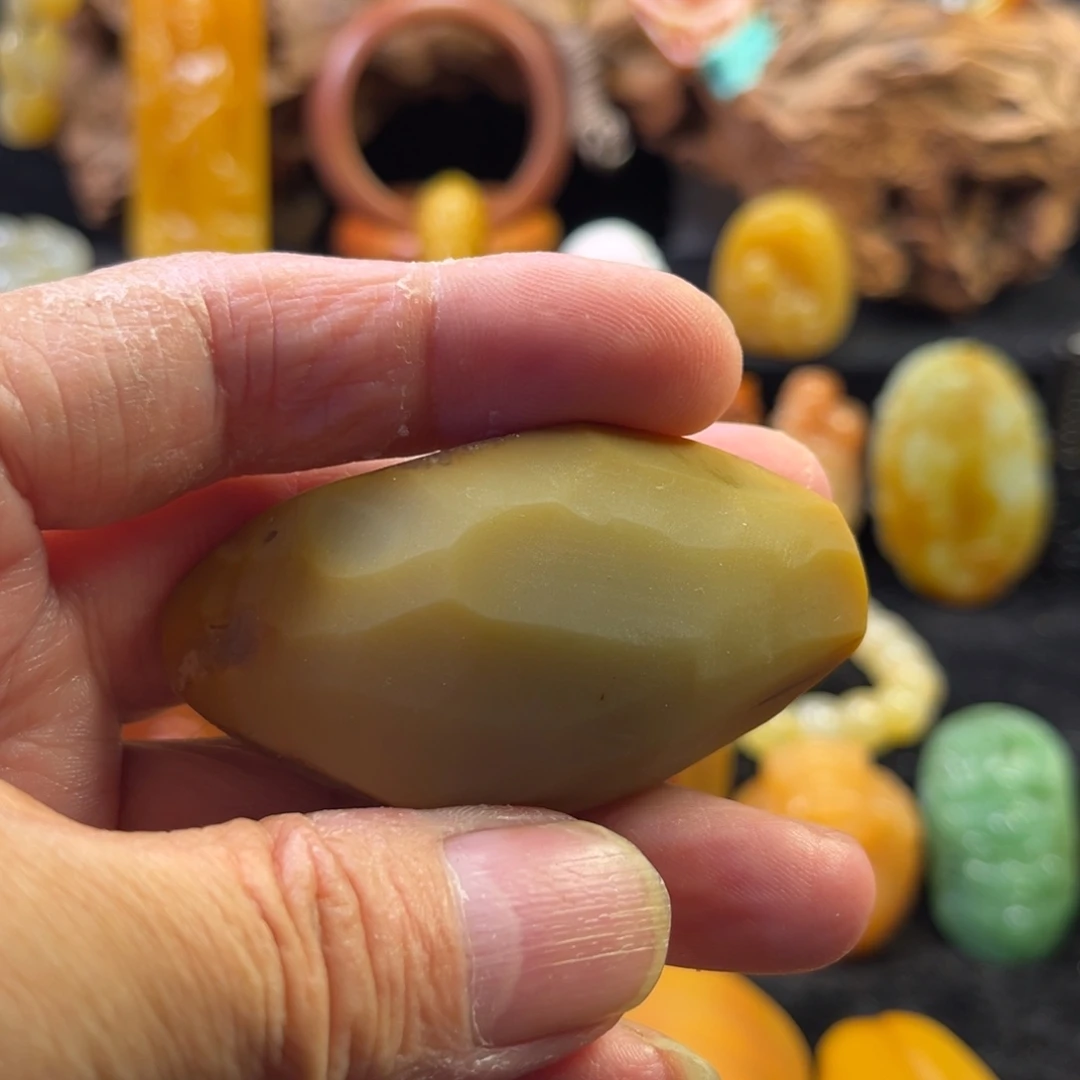 我***钱石英质玉未镶嵌原石