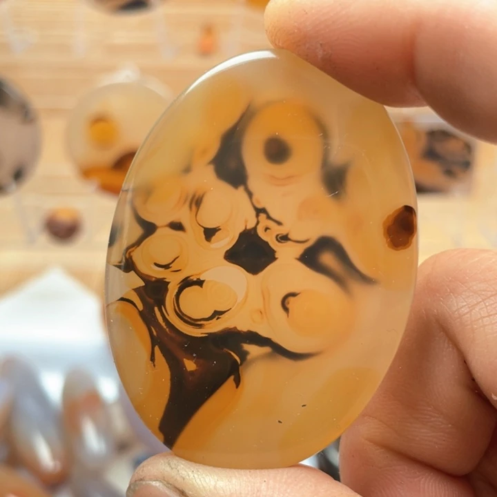 玛瑙/玉髓吊坠未镶嵌