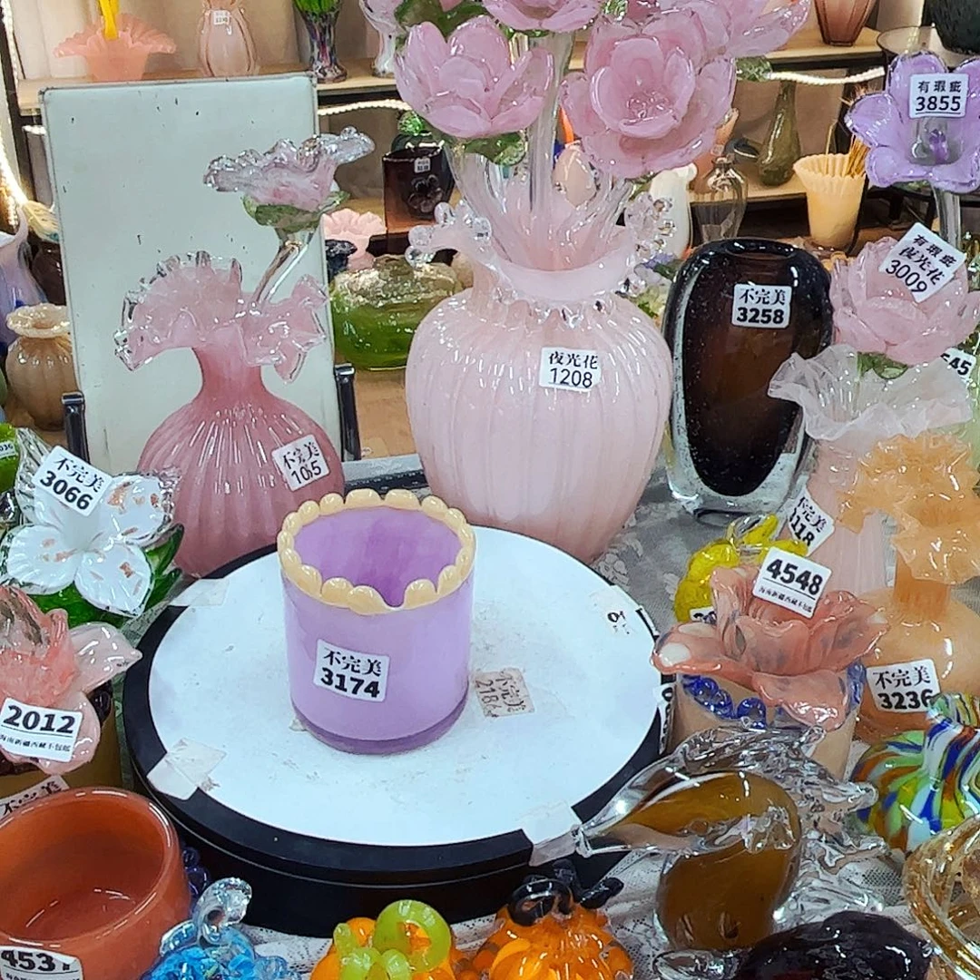 3174 家悦琉璃工艺品不完美