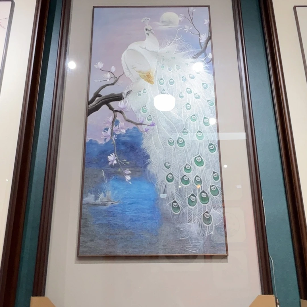 晓***）刺绣纯手工。纯手工，纯手工