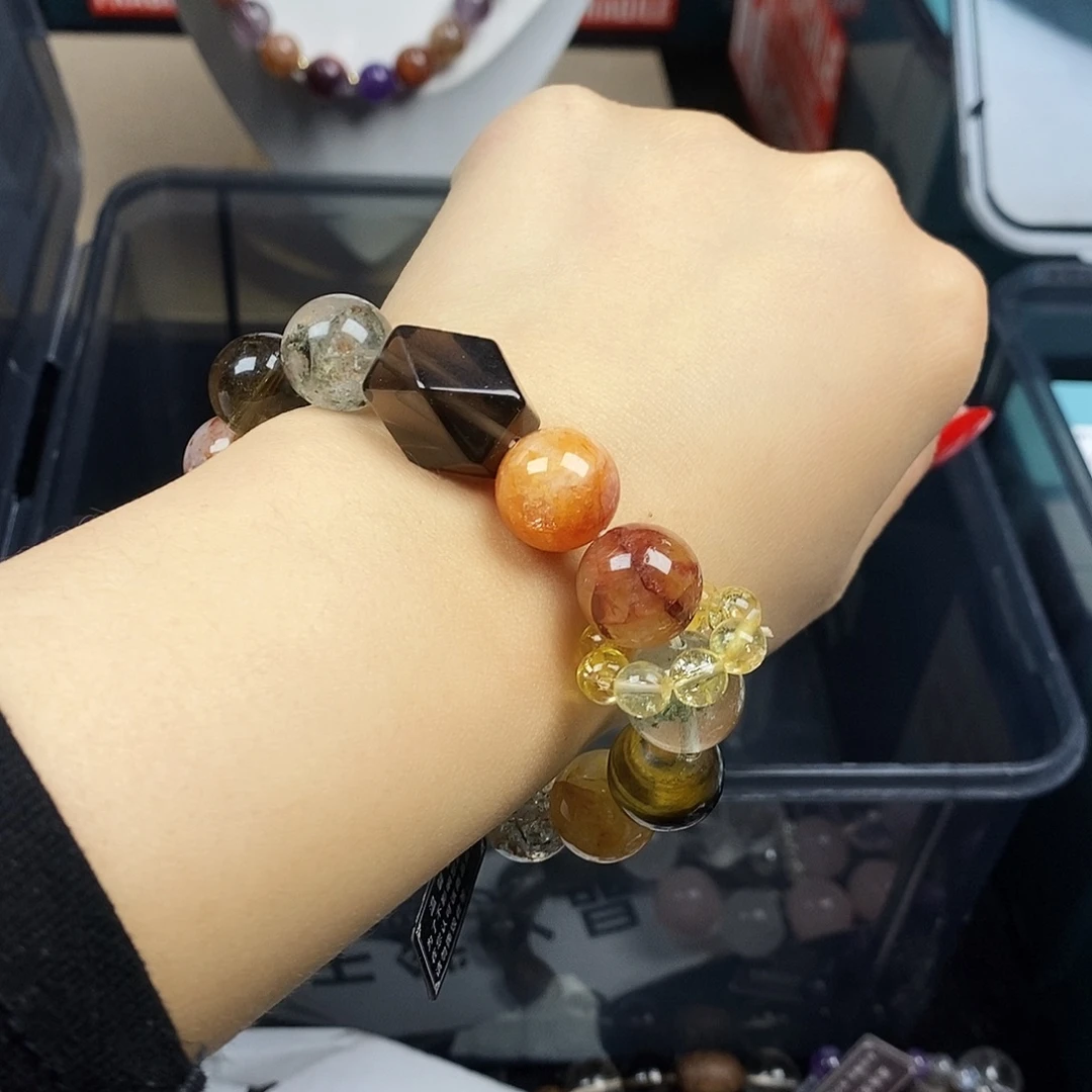 手链银S925镶嵌水晶