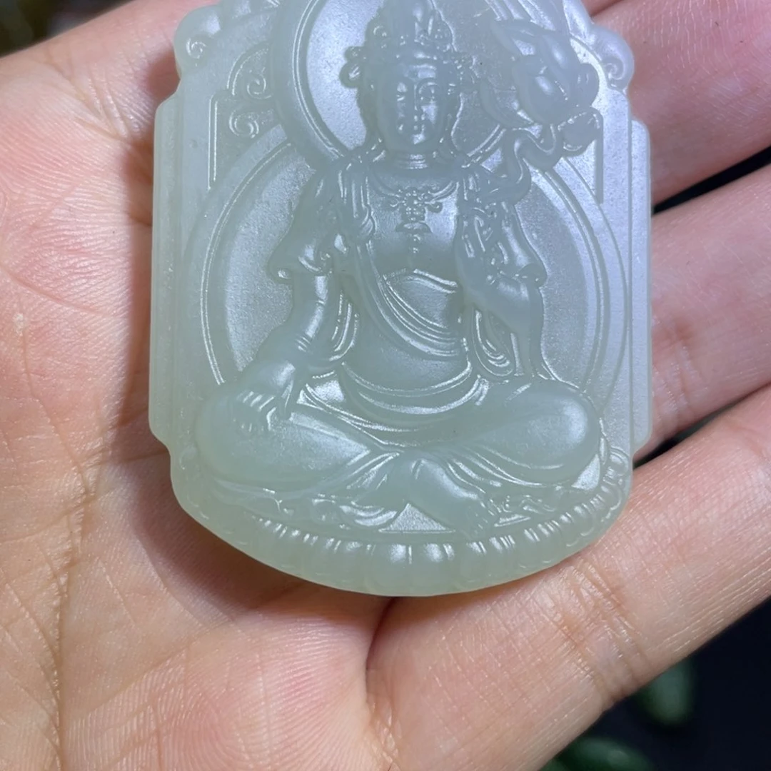 吊坠(不含链)未镶嵌和田玉留**香