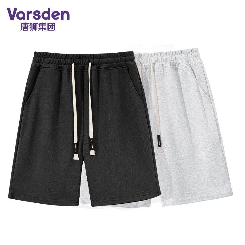 【2件装】唐狮集团Varsden重磅短裤男2025新款男士休闲百搭五分裤潮