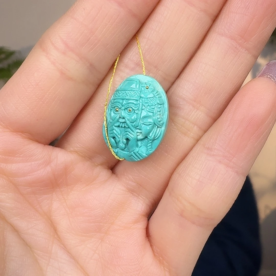 绿松石未镶嵌珠宝奇石