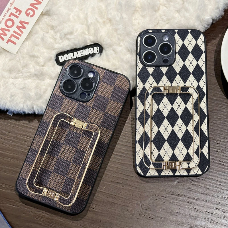 适用苹果16e手机壳iphone15promax支架14plus商务13折叠式12男女1