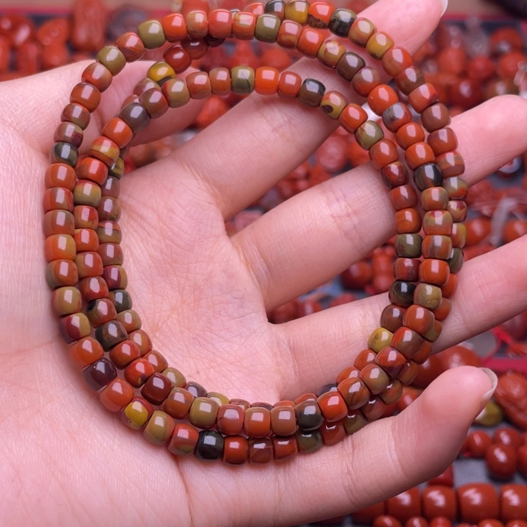 南红玛瑙配饰5+未镶嵌