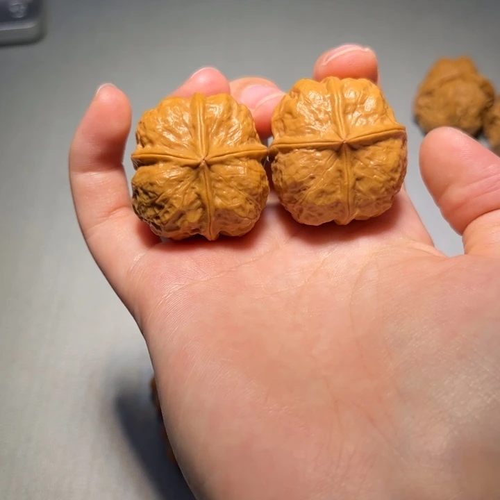 把件文玩核桃四棱420