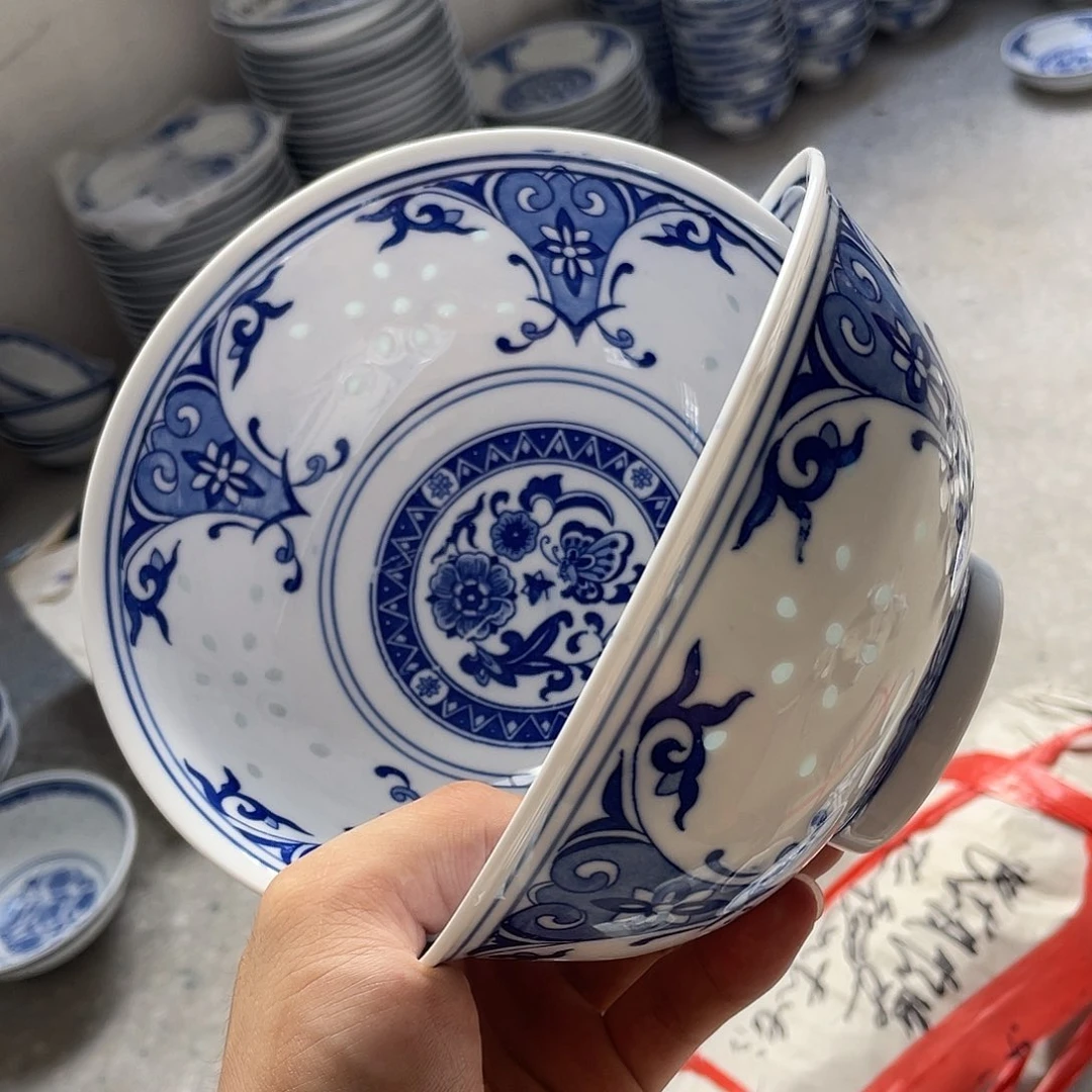 碗景德镇高温细白瓷餐具