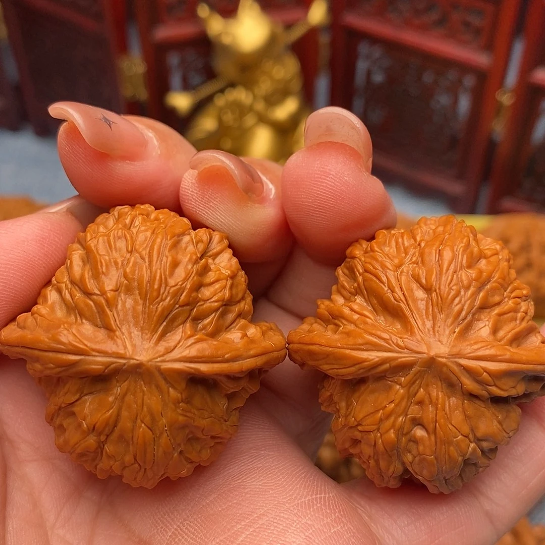 文玩核桃把件38全品毕业山地磨