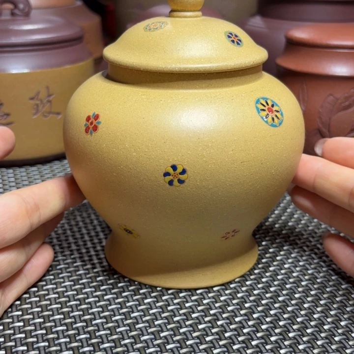紫砂茶叶罐中高端紫砂茶叶罐