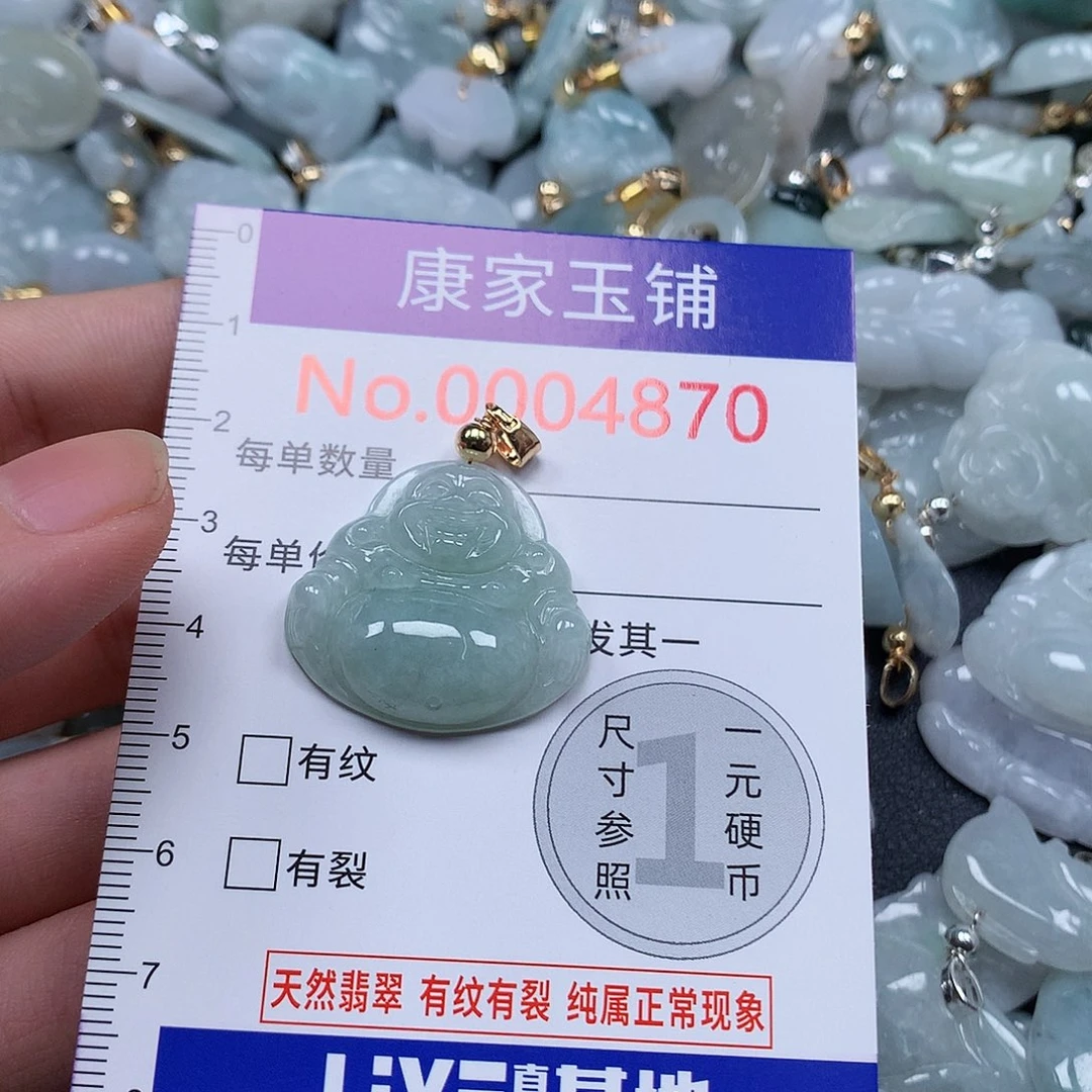 颈饰未镶嵌翡翠l