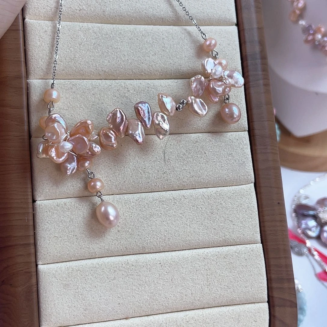 天然淡水珍珠项链