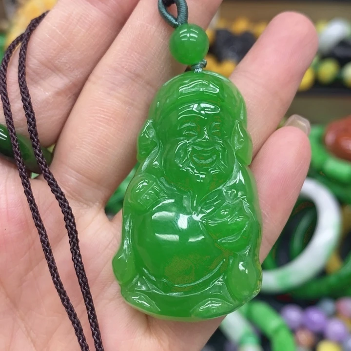 颈饰未镶嵌翡翠项链4