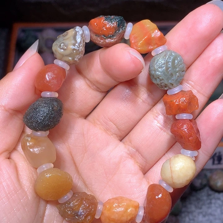 玛瑙/玉髓珠宝半成品未镶嵌