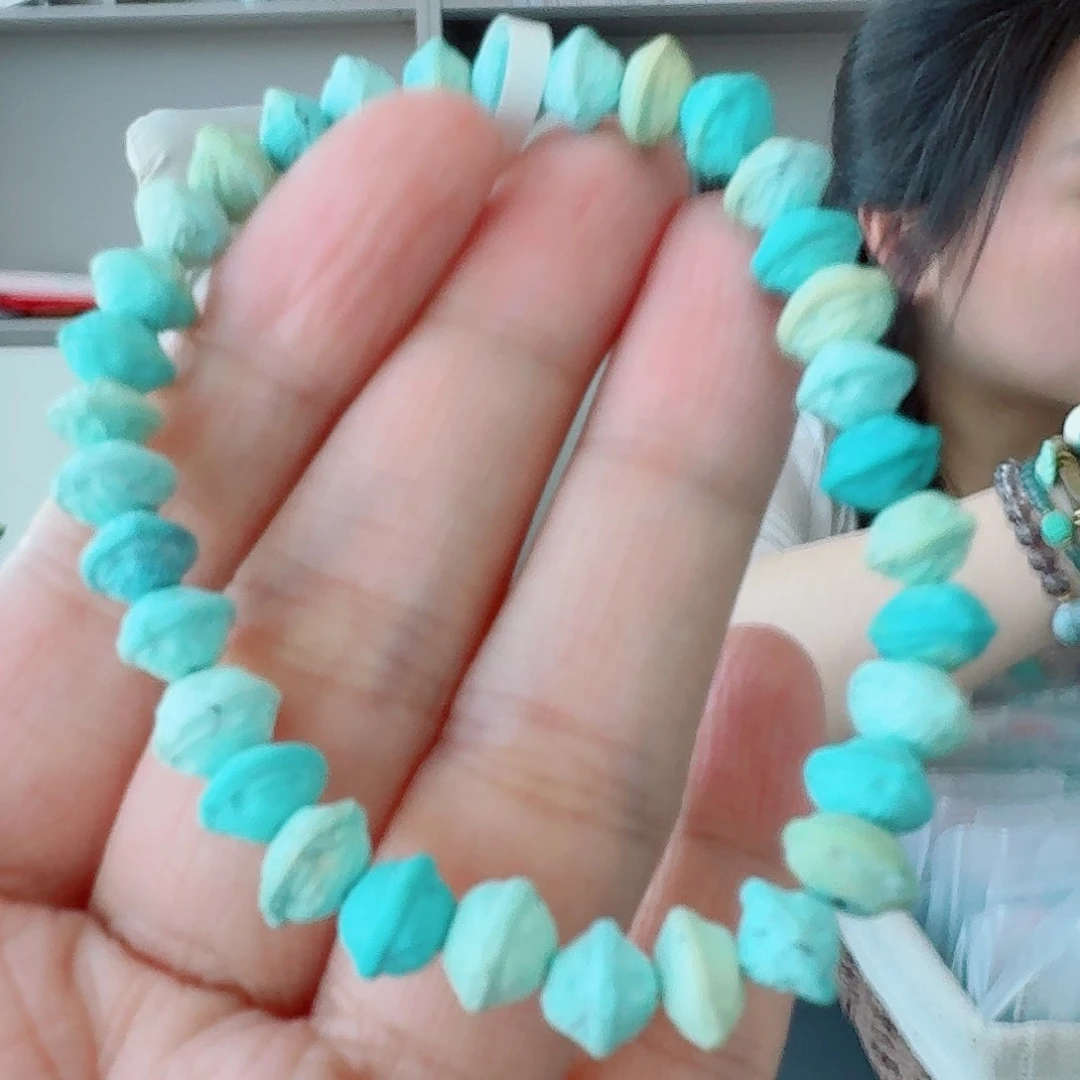 绿松石未镶嵌珠宝半成品