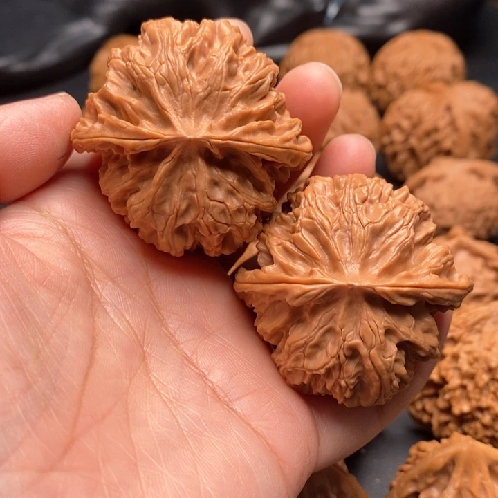 把件文玩核桃苹果46尺