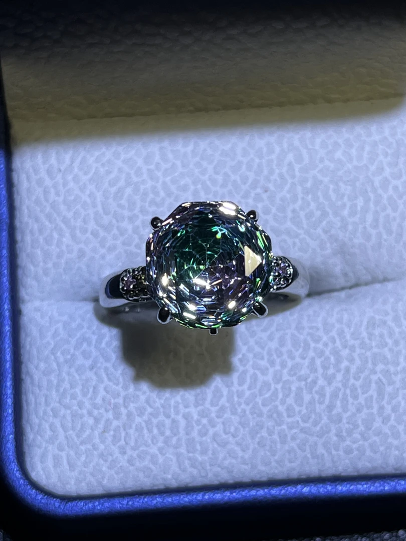 【碧瑶】高端时尚私人定制彩色宝石【戒指】S1017