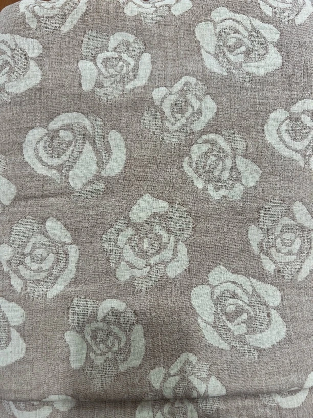 植森-棉麻玫瑰故事春秋被200*230