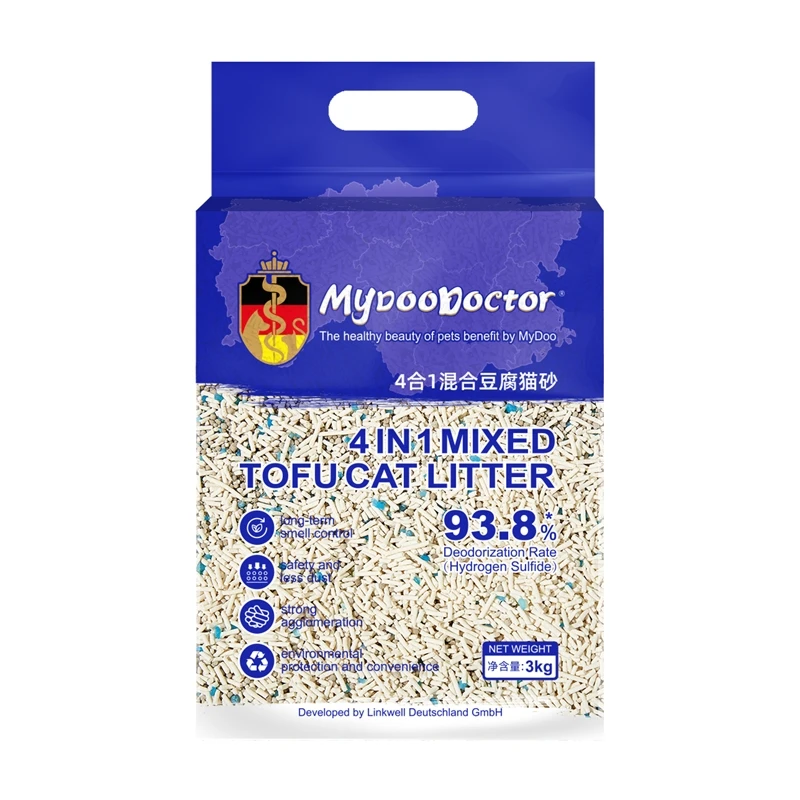 mydoodoctor4合1混合豆腐猫砂3kg
