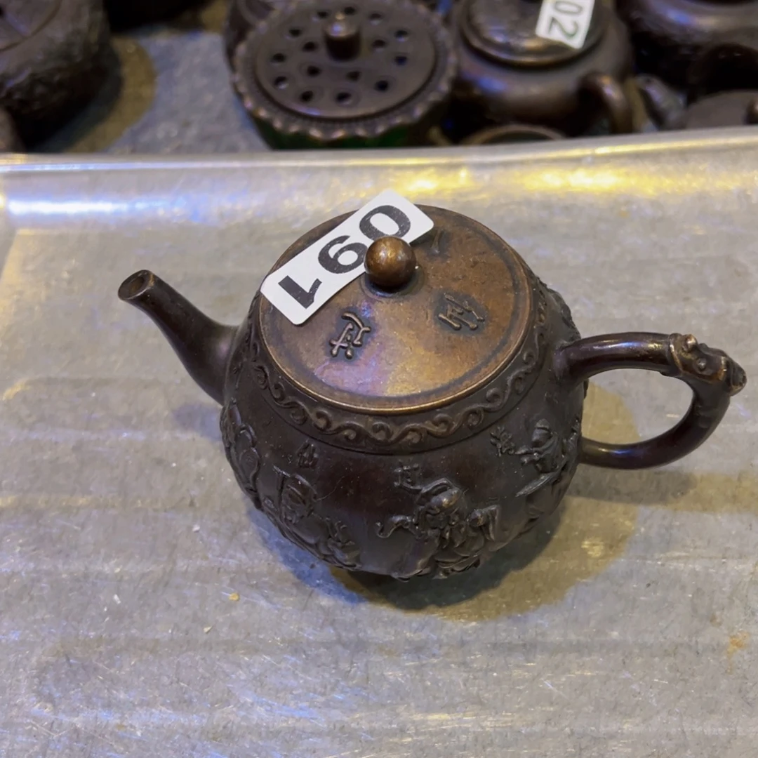 黄铜摆件，文房摆件