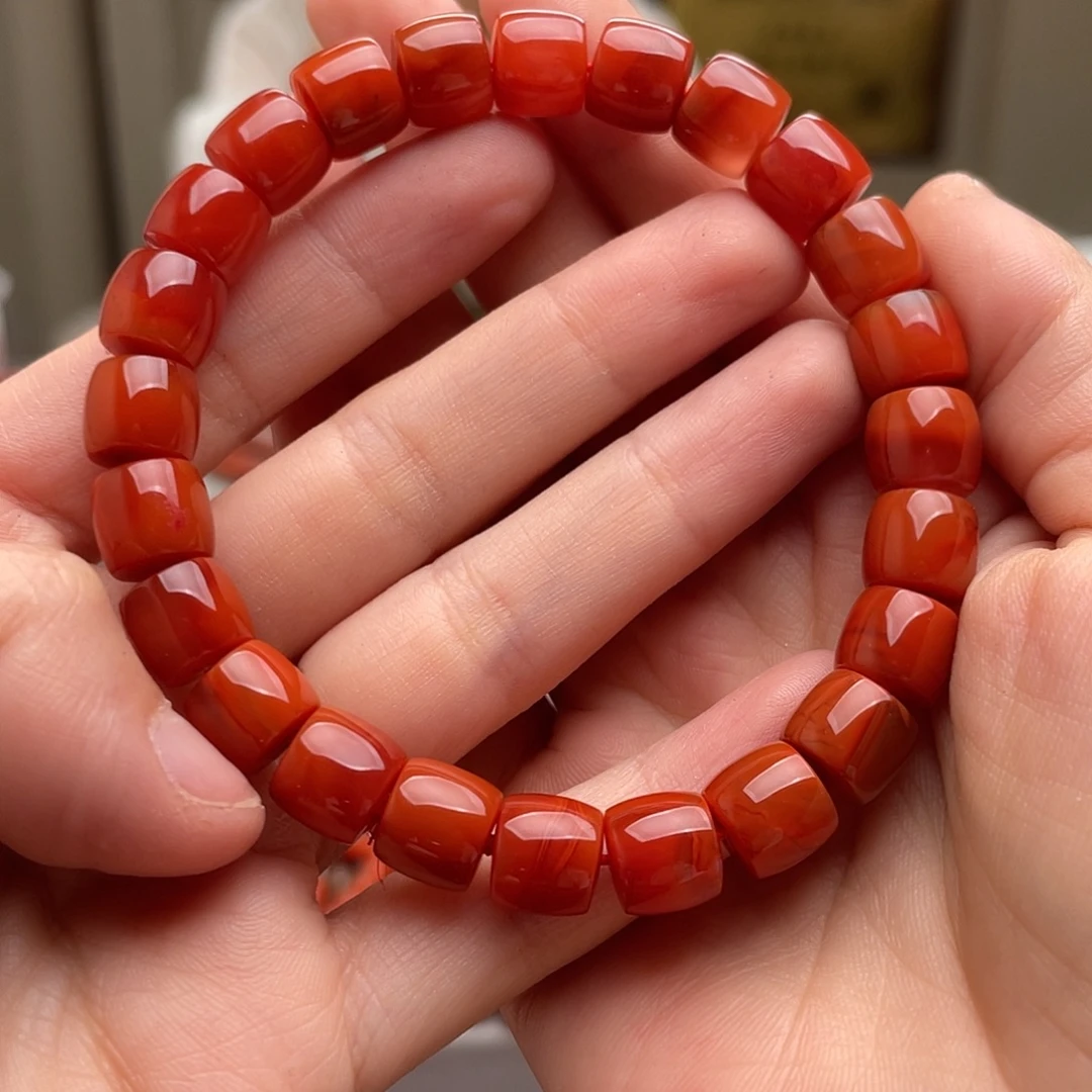 福***贝手链未镶嵌南红玛瑙