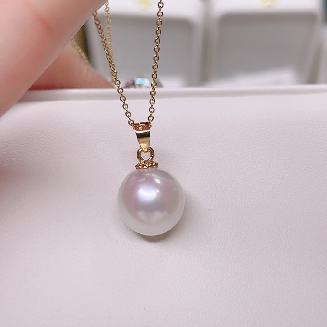淡水珍珠吊坠(赠链)合金
