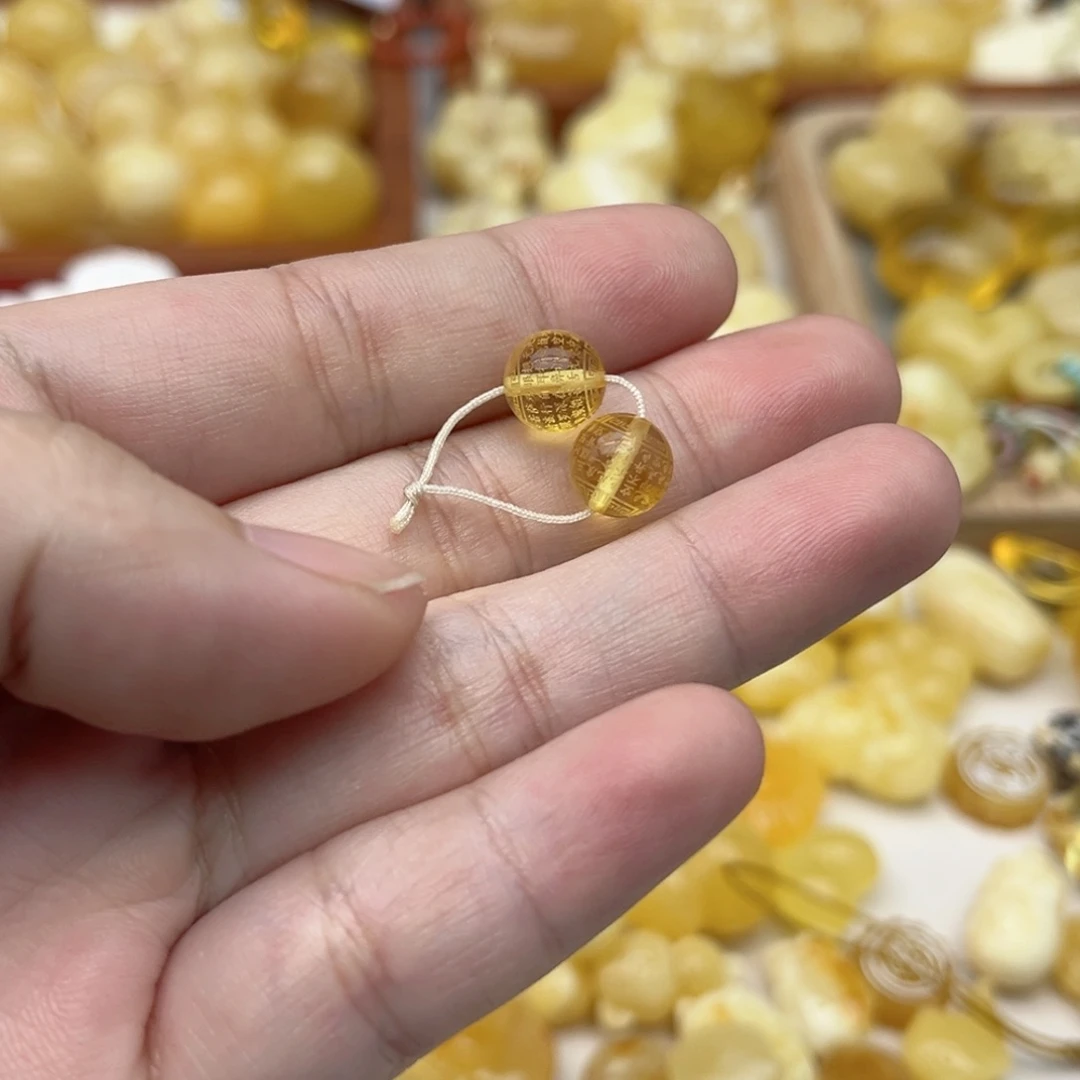 裸石蜜蜡未镶嵌天然