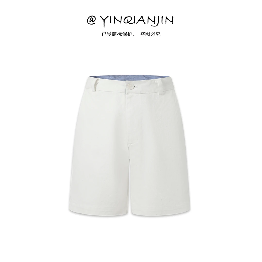 *尹千金*【日常chill】私服系列慵懒chill感老钱感白短裤K256112
