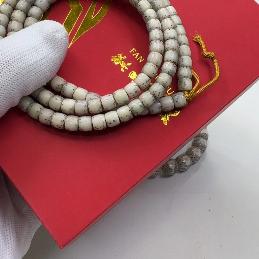 星月菩提手串10梵天绿冰糖大眼睛6左右直切108