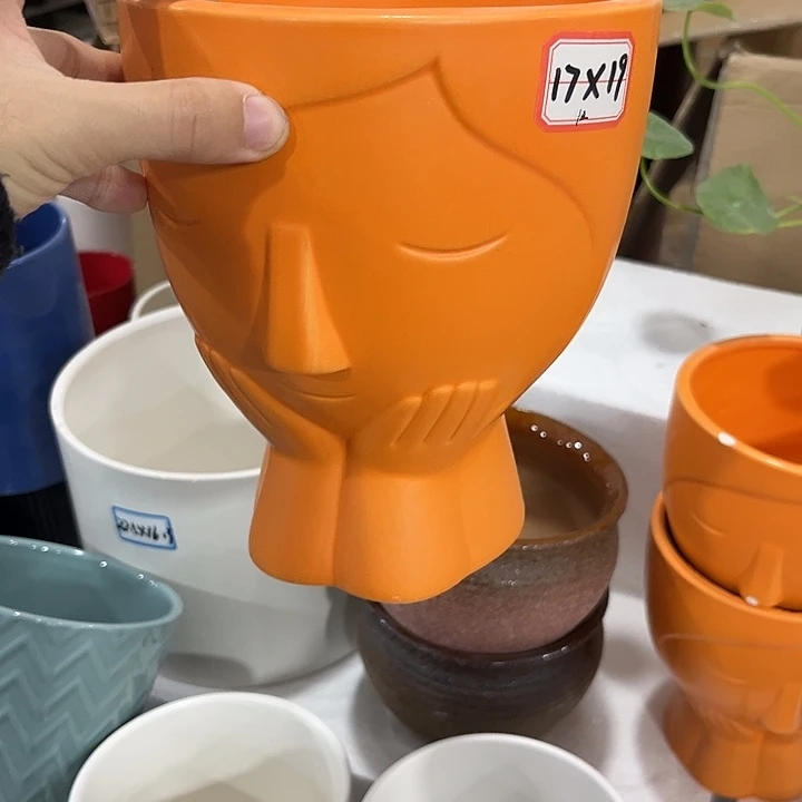 陶瓷花盆全场10包邮