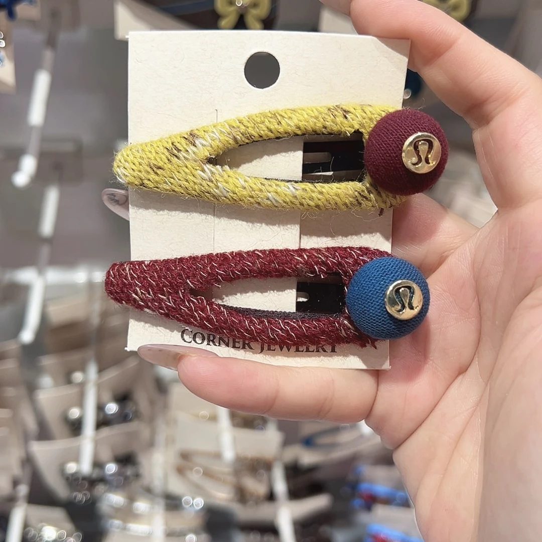 仿珍珠非金属露球球拼色掰掰夹