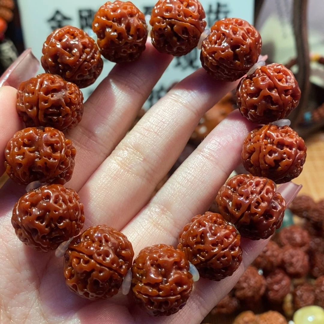金刚菩提手串185肉玉化