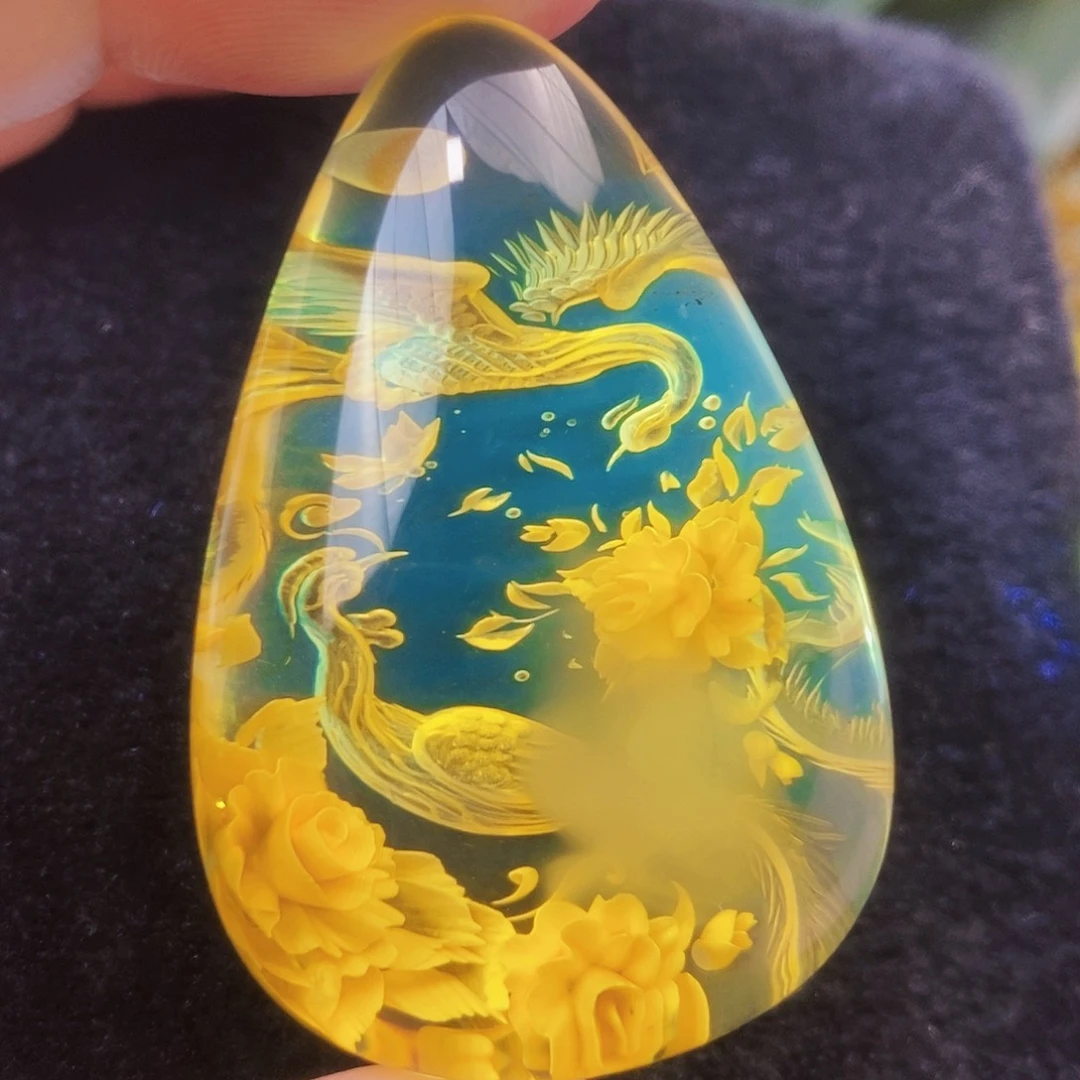 【闪购商品】金珀吊坠(不含链)未镶嵌