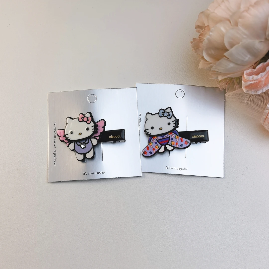 KT醋酸发夹【直播间拆】小众设计双层醋酸发圈