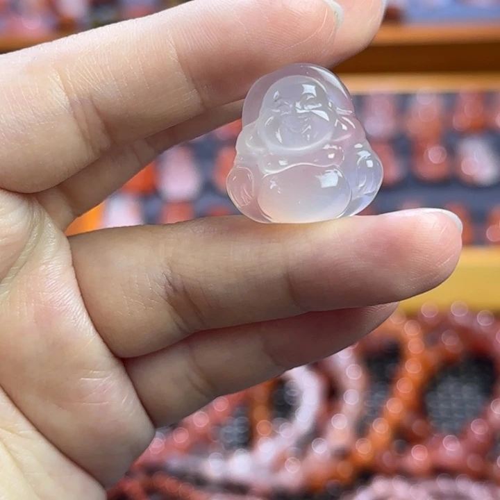 南红玛瑙未镶嵌珠宝半成品佛公