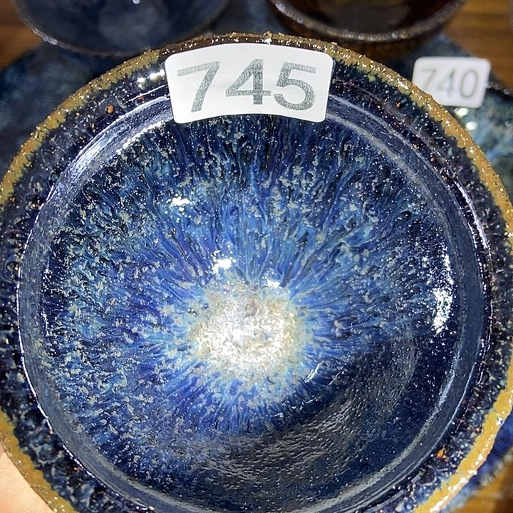 茶盏龙窑柴烧柴烧落灰