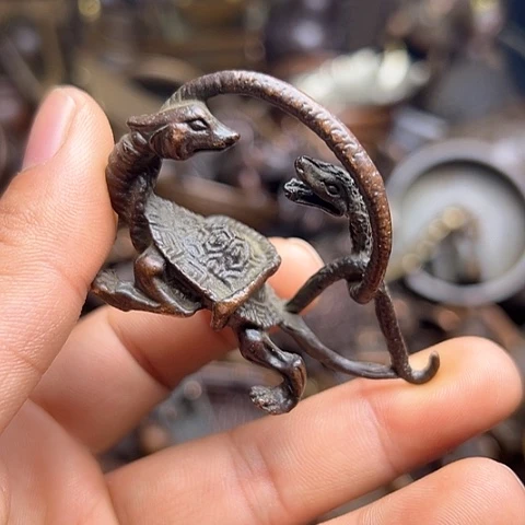 铜制文玩把玩物件